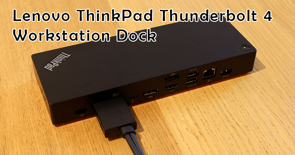 Lenovo ThinkPad Thunderbolt 4 Workstation Dock